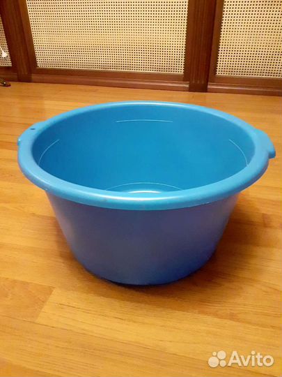 Тазики новые, толстый пластик, 25 литров ёмкость