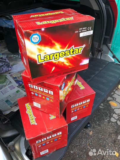 Аккумулятор автомобильный новый