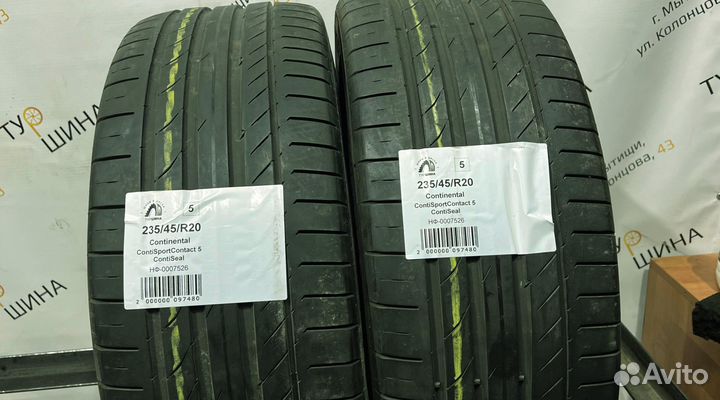 Continental ContiSportContact 5 235/45 R20 94Y