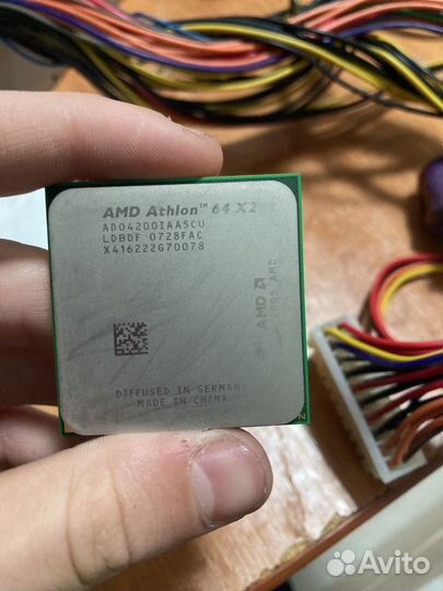 Процессор материнская плата болок питания и кулер