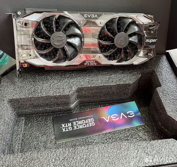 Видеокарта evga GeForce RTX 2070 super XC gaming