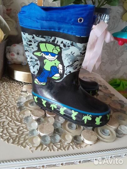 Сапожки резиновые 25