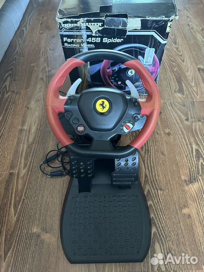 Игровой руль thrustmaster ferrari 457 spider