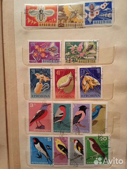 Почтовые марки СССР Монголия, Венгрия, Польша и др