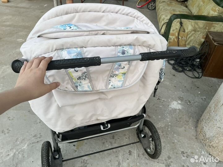 Коляска для двойни santa cruz