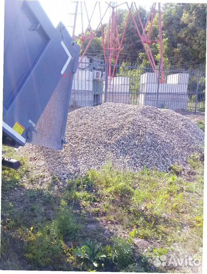 Щебень гранитный с доставкой