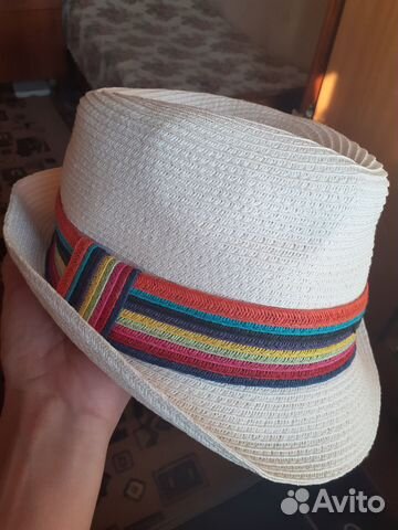 Шляпа женская соломенная