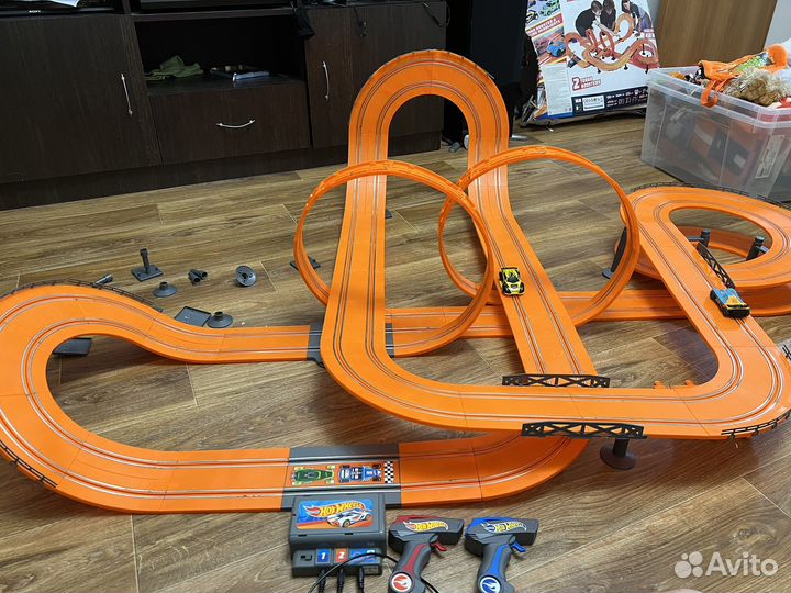 Гоночный трек hot wheels