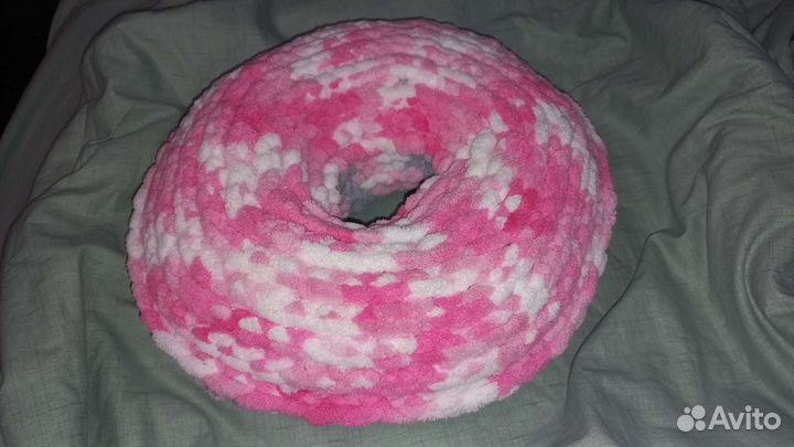 Вязаные подушки