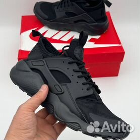 Nike air huarache hotsell ultra black and red