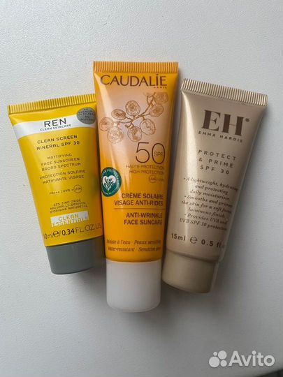 Крем санскрин Ren, Caudalie, Emma Hardie SPF 30
