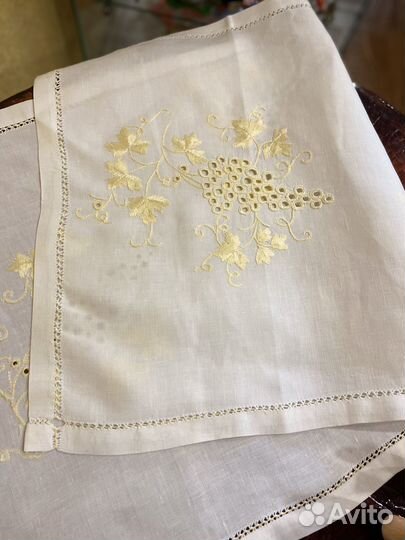 Винтажная салфетка/ накомодник Кипр