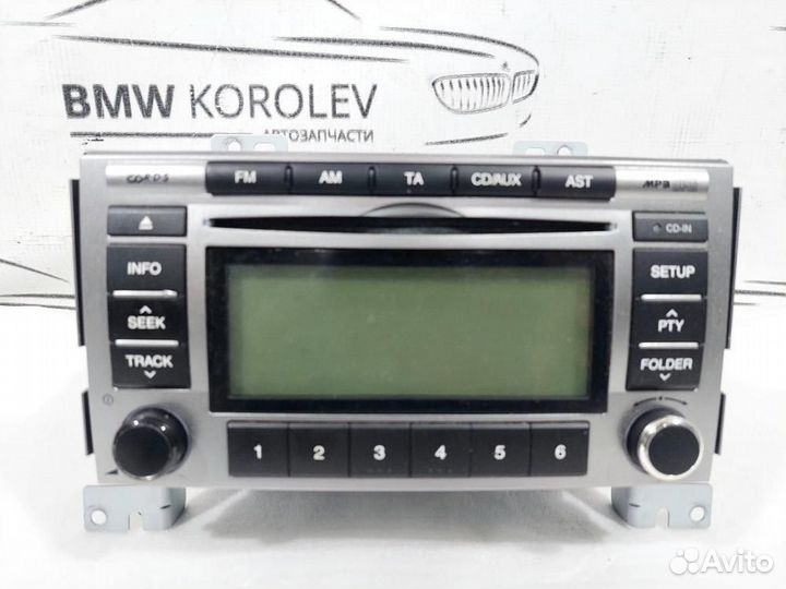 Магнитола Santa Fe (CM) 2006-2012 MP3 Hyundai Sant