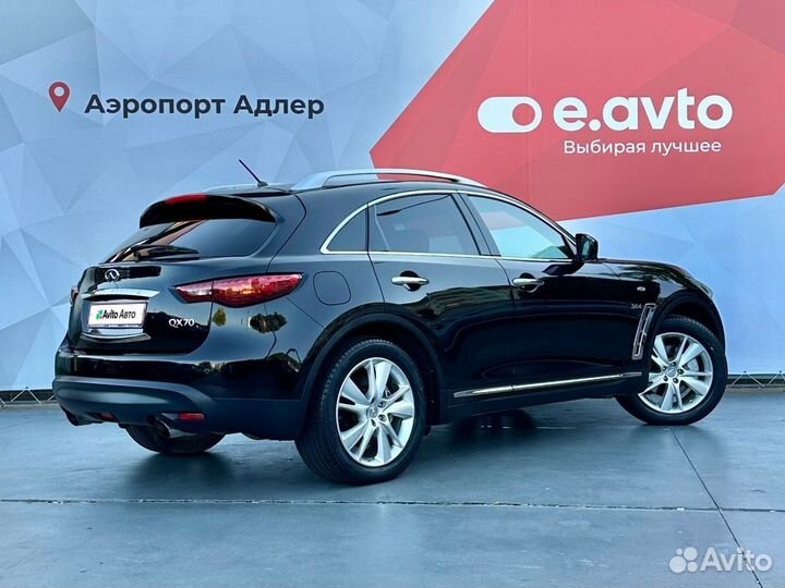 Infiniti QX70 3.0 AT, 2013, 171 000 км