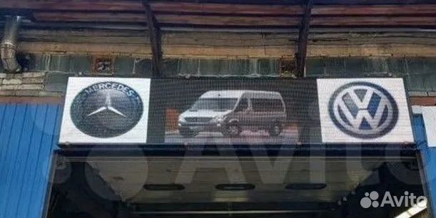 Бегущая строка для автомобиля