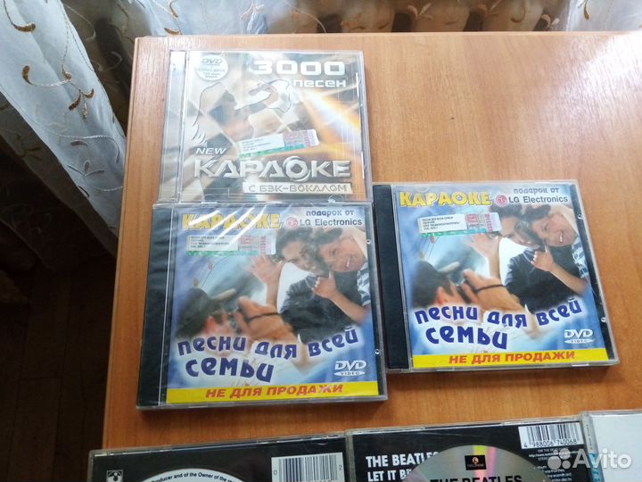 Dvd диски караоке lg