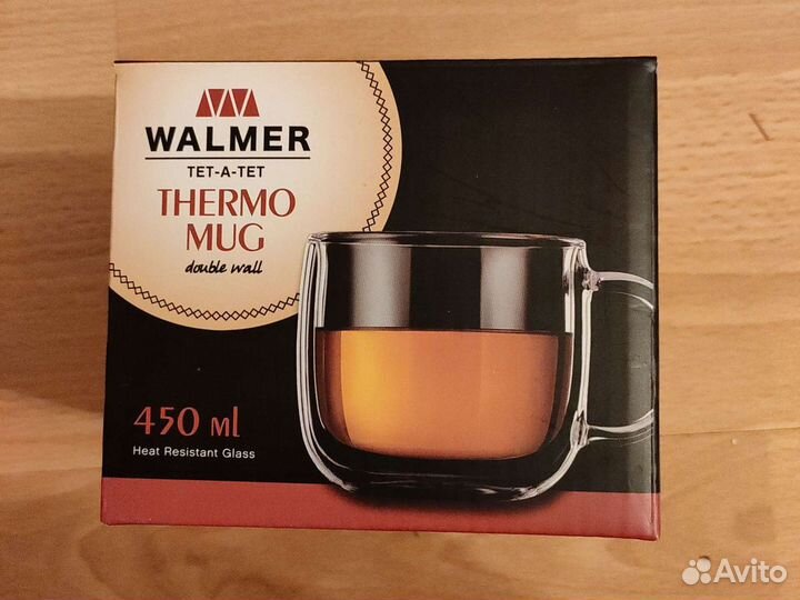 Термокружка с двойными стенками 450 мл