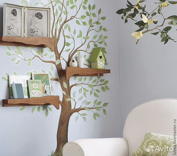 Роспись стен и мебели