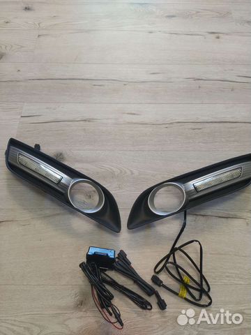 Дневные ходовые огни Nissan Sentra 2014+