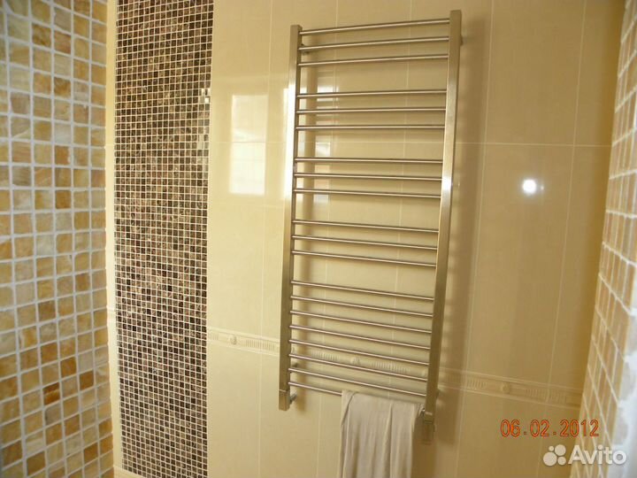 Ванна, туалет. Плитка. Ремонт квартир. Местный