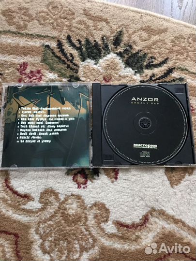 Cd диск Anzor - Grozny rap
