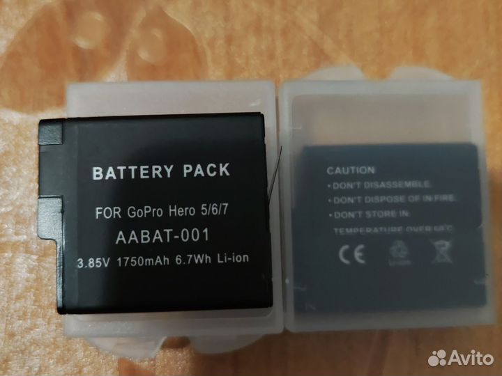 Аккумулятор GoPro 5,6,7,8