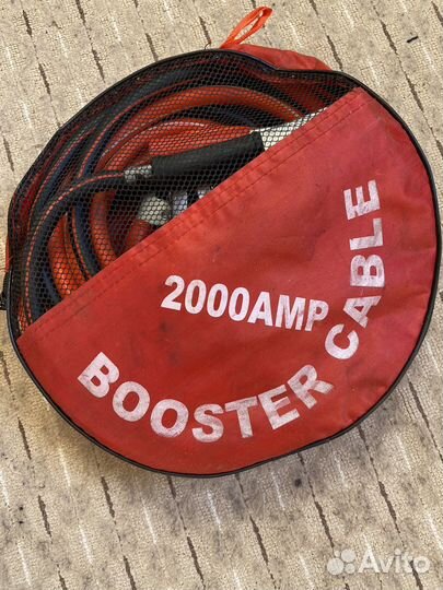 Провода для прикуривания автомобиля 2000 А