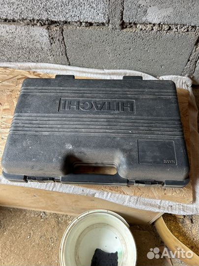 Аккумуляторная дрель hitachi ds 12dfv3