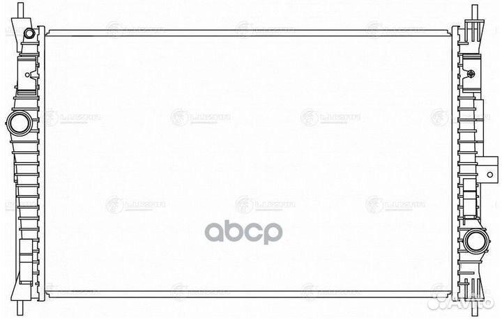 LRC 2001 радиатор системы охлажденияPeugeot Ex