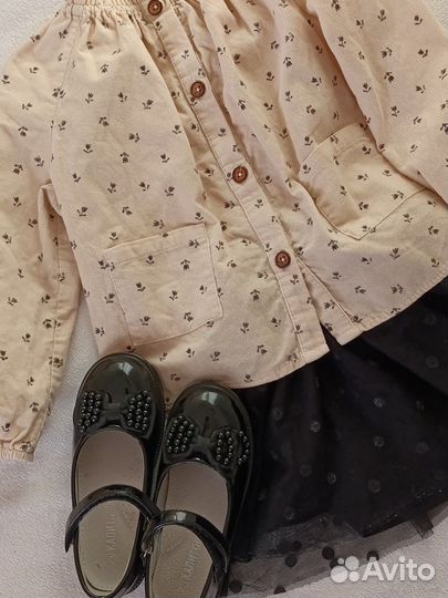 Одежда для девочки пакетом на 4-5 лет