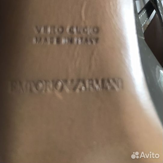 Босоножки emporio armani оригинал италия