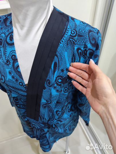 Женский крепдешиновый блузон 50 размер