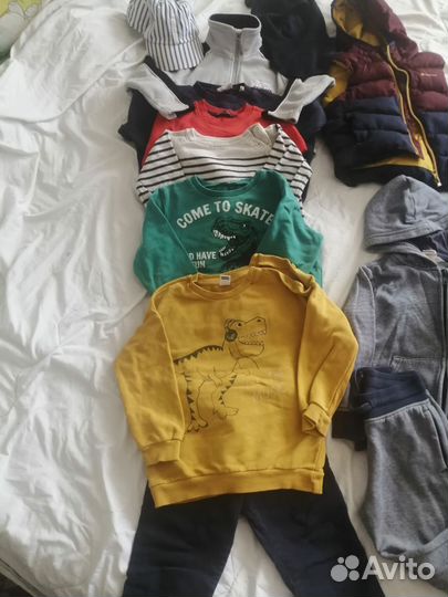 Детские вещи пакетом на мальчика 92-98