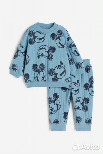 Новый комплект h&m 92 Mickey Mouse