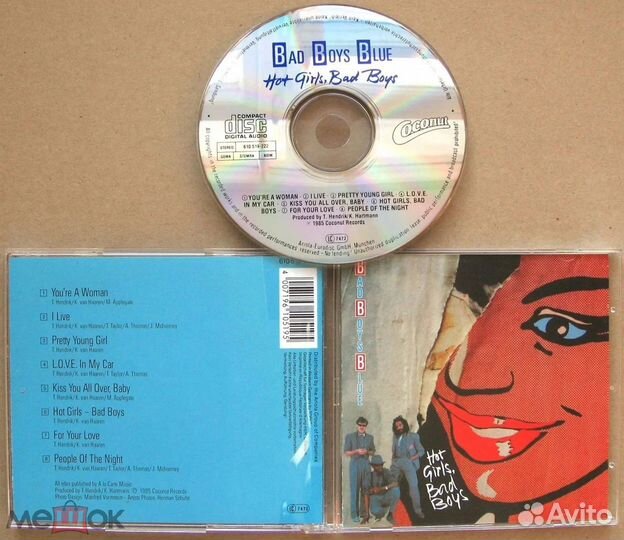 BAD boys blue на CD