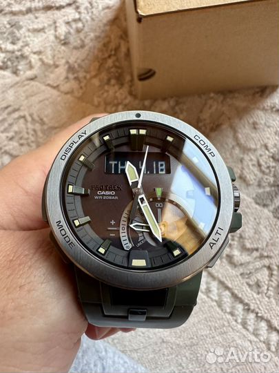 Часы Casio pro trek prw-7000-3ER