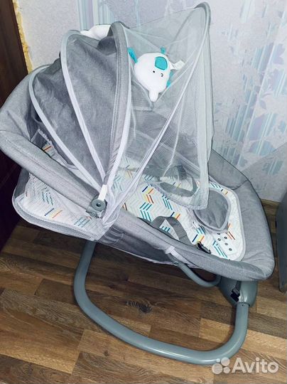 Шезлонг качели 3 в 1