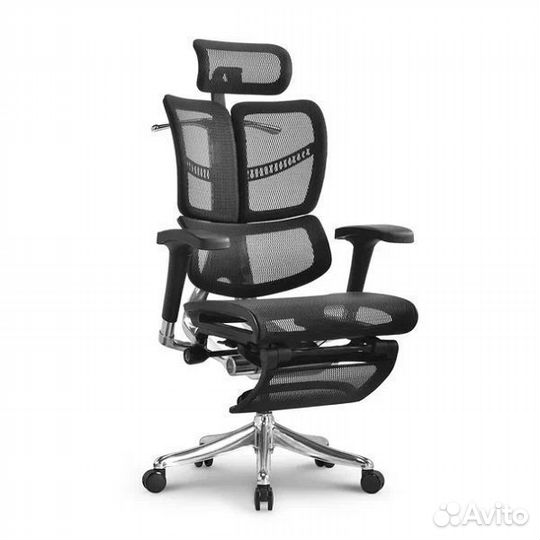 Ортопедическое кресло Expert Fly с подножкой