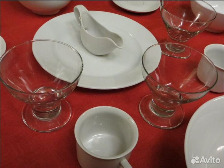 Посуда сервиз набор новый / рассмотрю обмен