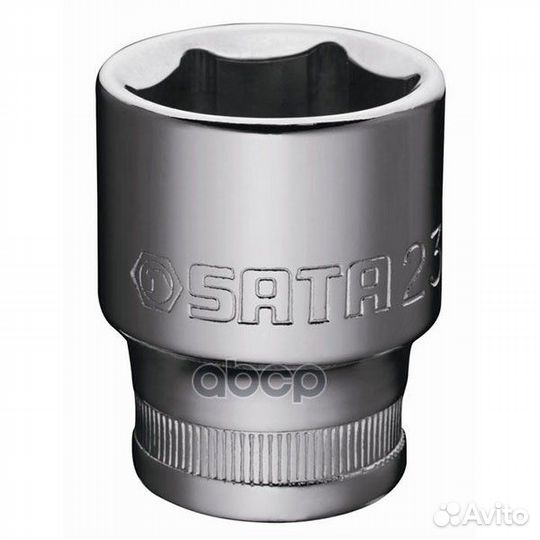 13317 Головка торцевая SATA 6-гр 1/2