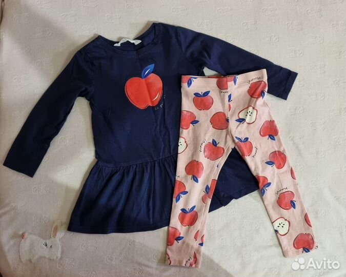 Вещи пакетом h&m 92 на девочку