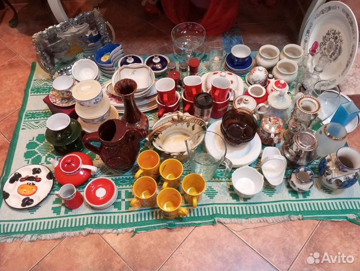 Посуда разная