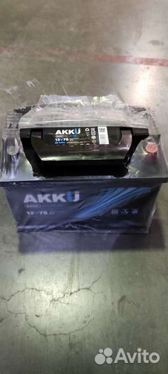 Аккумулятор akku 75 обратной полярности
