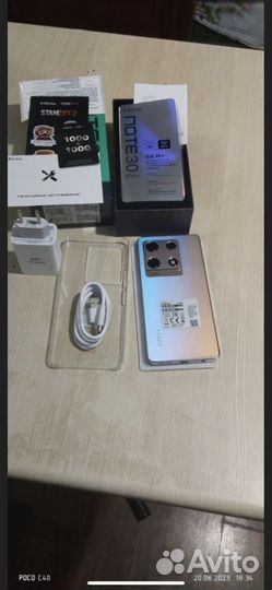 Смартфон Infinix Note 30 Pro X678B 8/256Gb Black