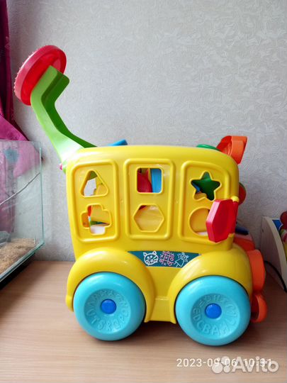 Большой Автобуc каталка, толокар