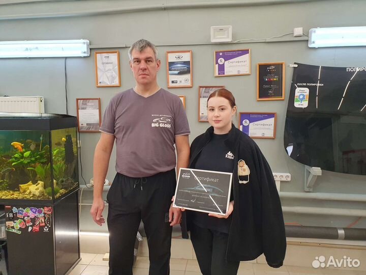 Обучение детейлингу, полировке, химчистке