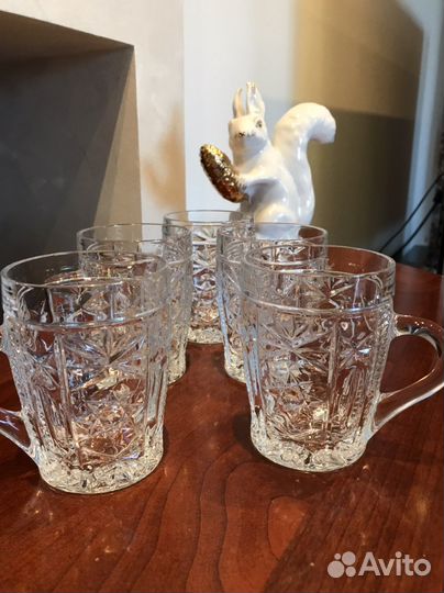 Хрустальные кружки времен СССР