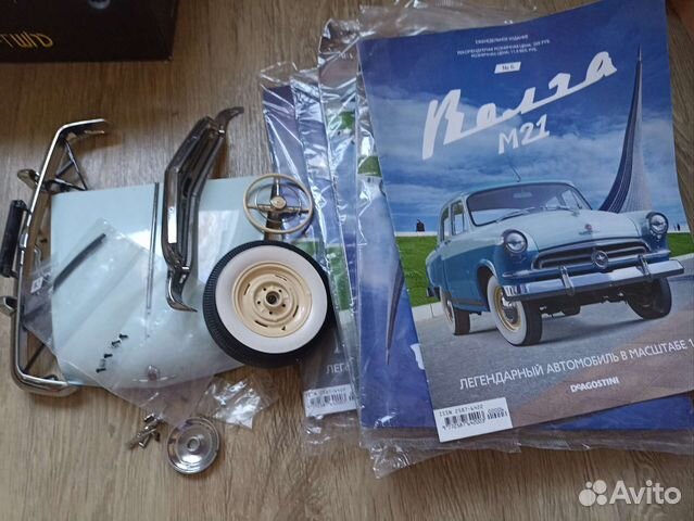 Волга газ 21 модель 1:8