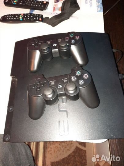Sony playstation 3 slim прошитая 300 GB