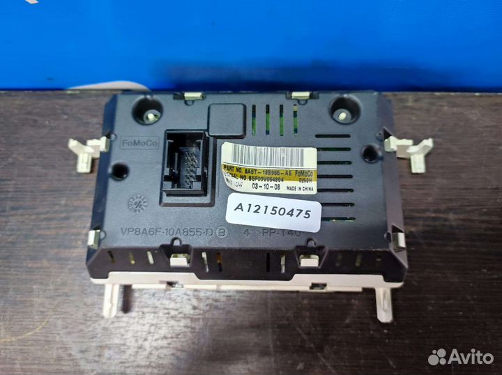 Интерактивный дисплей Ford Fiesta Mk6